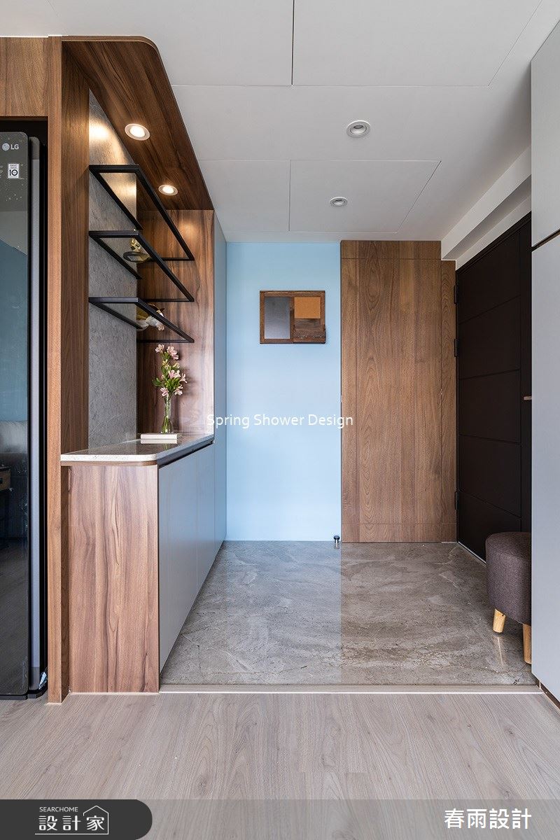 中古屋(5~15年)＿混搭風玄關案例圖片＿春雨設計＿春雨_196 板橋之2
