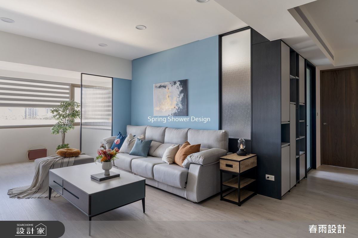中古屋(5~15年)＿混搭風客廳案例圖片＿春雨設計＿春雨_196 板橋之3