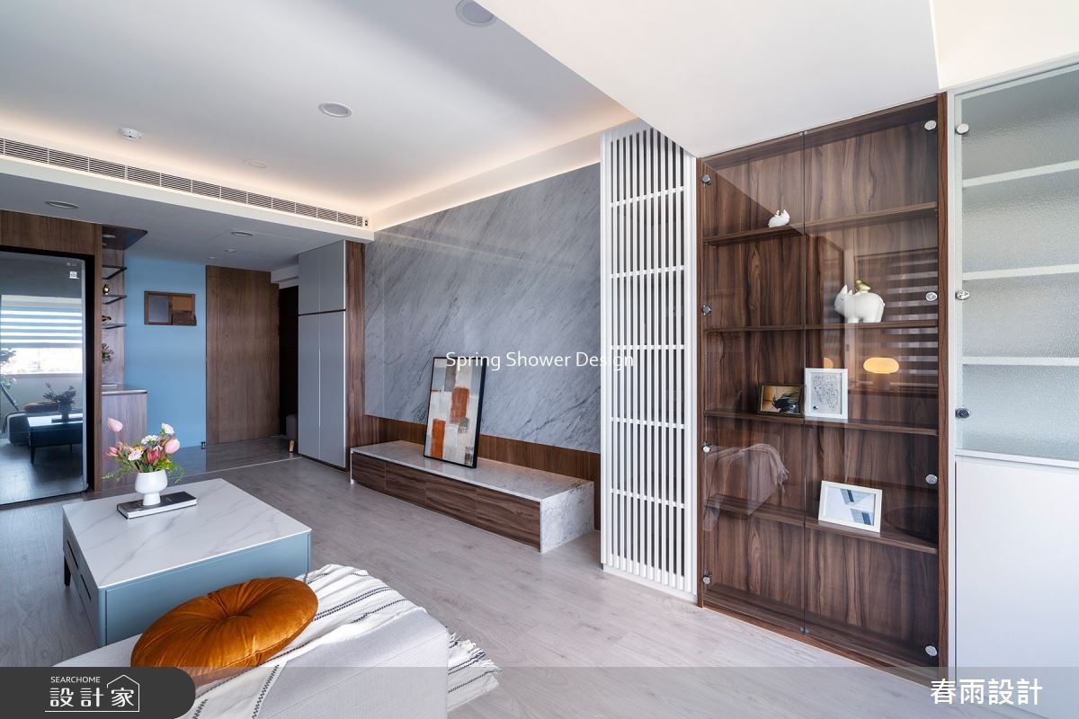 中古屋(5~15年)＿混搭風玄關客廳案例圖片＿春雨設計＿春雨_196 板橋之11