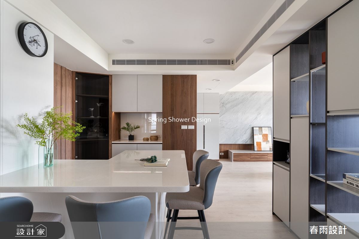 中古屋(5~15年)＿混搭風餐廳吧檯案例圖片＿春雨設計＿春雨_196 板橋之12