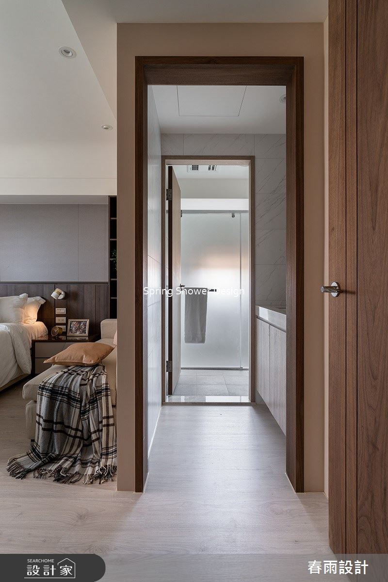 中古屋(5~15年)＿混搭風臥室浴室走廊案例圖片＿春雨設計＿春雨_196 板橋之22
