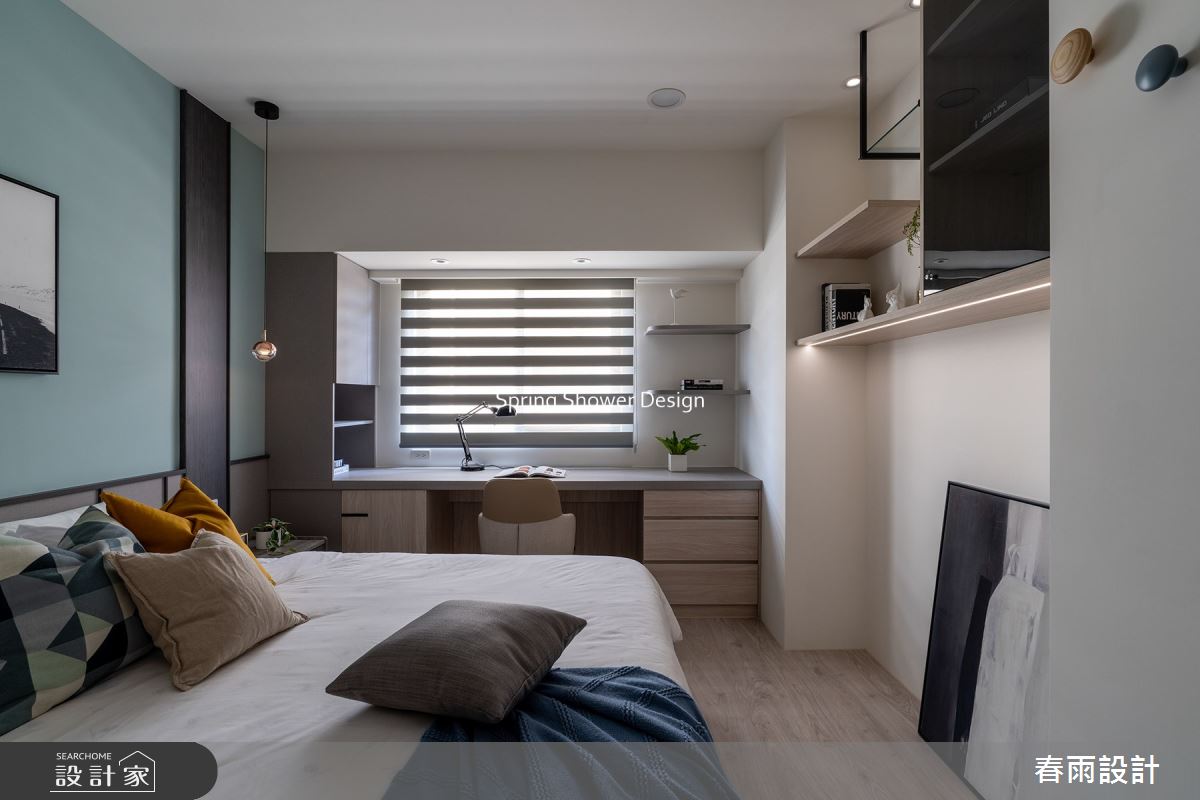 中古屋(5~15年)＿混搭風臥室案例圖片＿春雨設計＿春雨_196 板橋之28