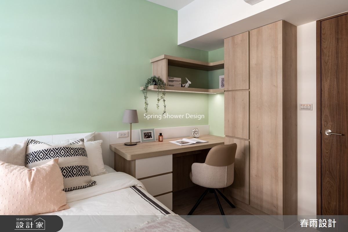 中古屋(5~15年)＿混搭風臥室案例圖片＿春雨設計＿春雨_196 板橋之37