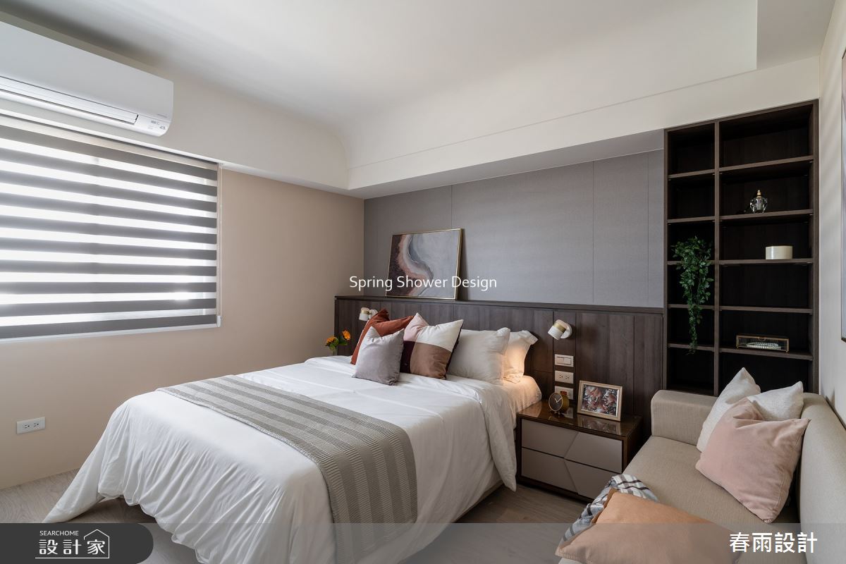中古屋(5~15年)＿混搭風臥室案例圖片＿春雨設計＿春雨_196 板橋之21