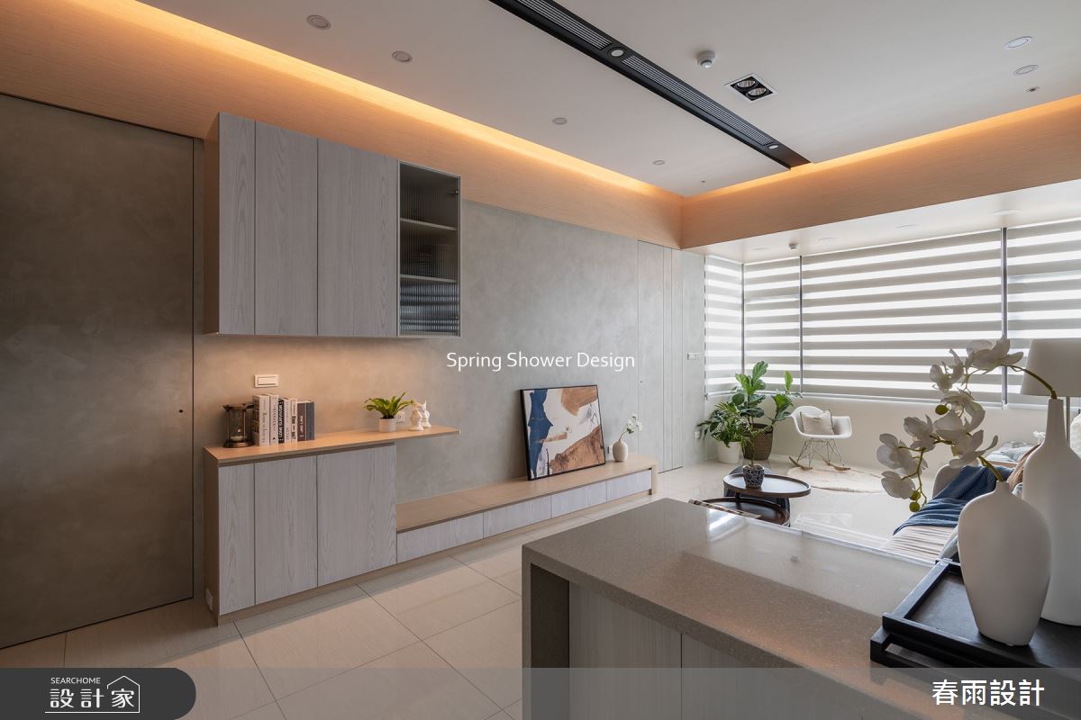 23坪新成屋(5年以下)＿現代風客廳餐廳案例圖片＿春雨設計＿春雨_197 微笑之心之5
