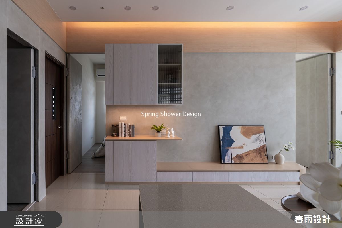 23坪新成屋(5年以下)＿現代風客廳餐廳案例圖片＿春雨設計＿春雨_197 微笑之心之6
