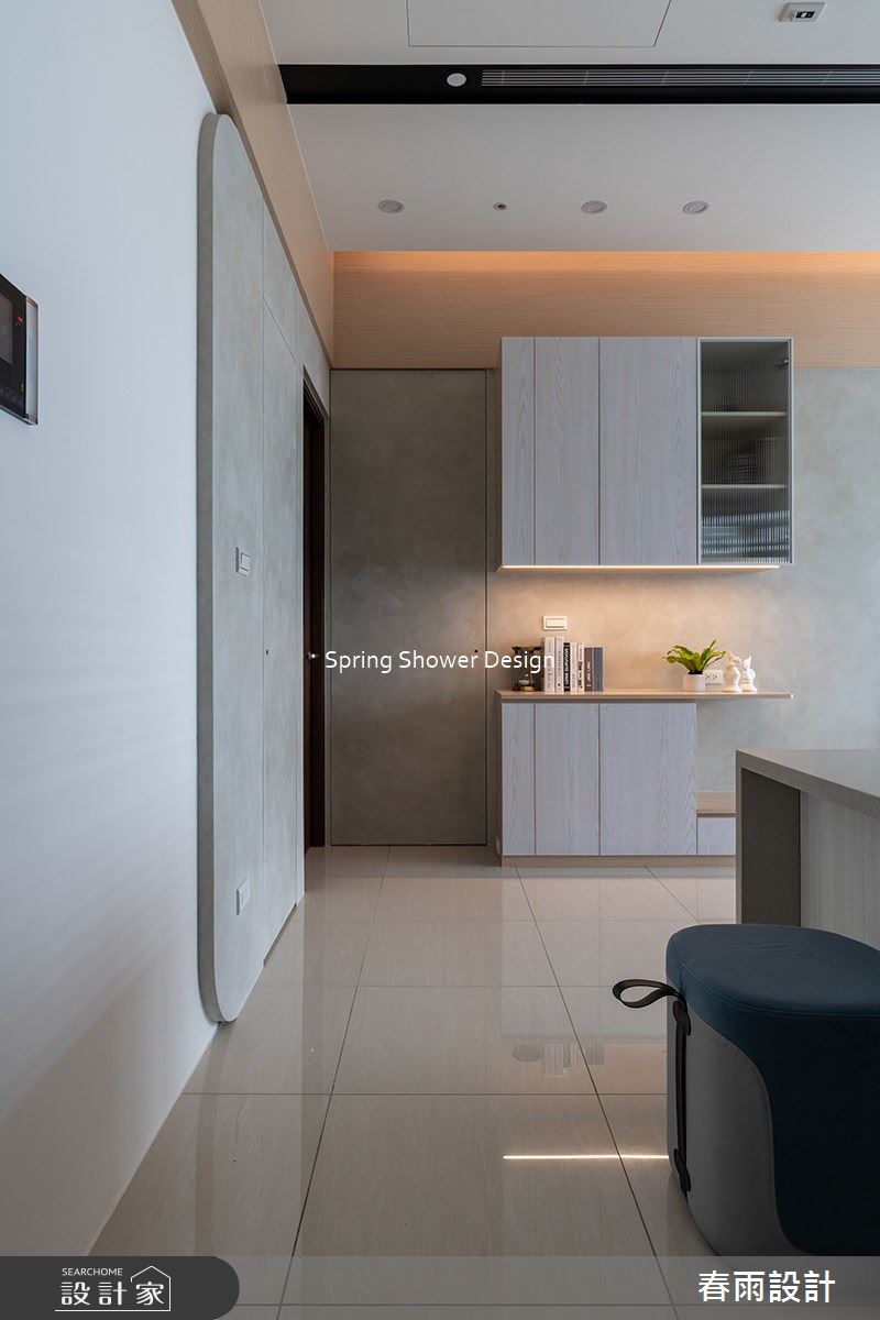 23坪新成屋(5年以下)＿現代風餐廳走廊案例圖片＿春雨設計＿春雨_197 微笑之心之9
