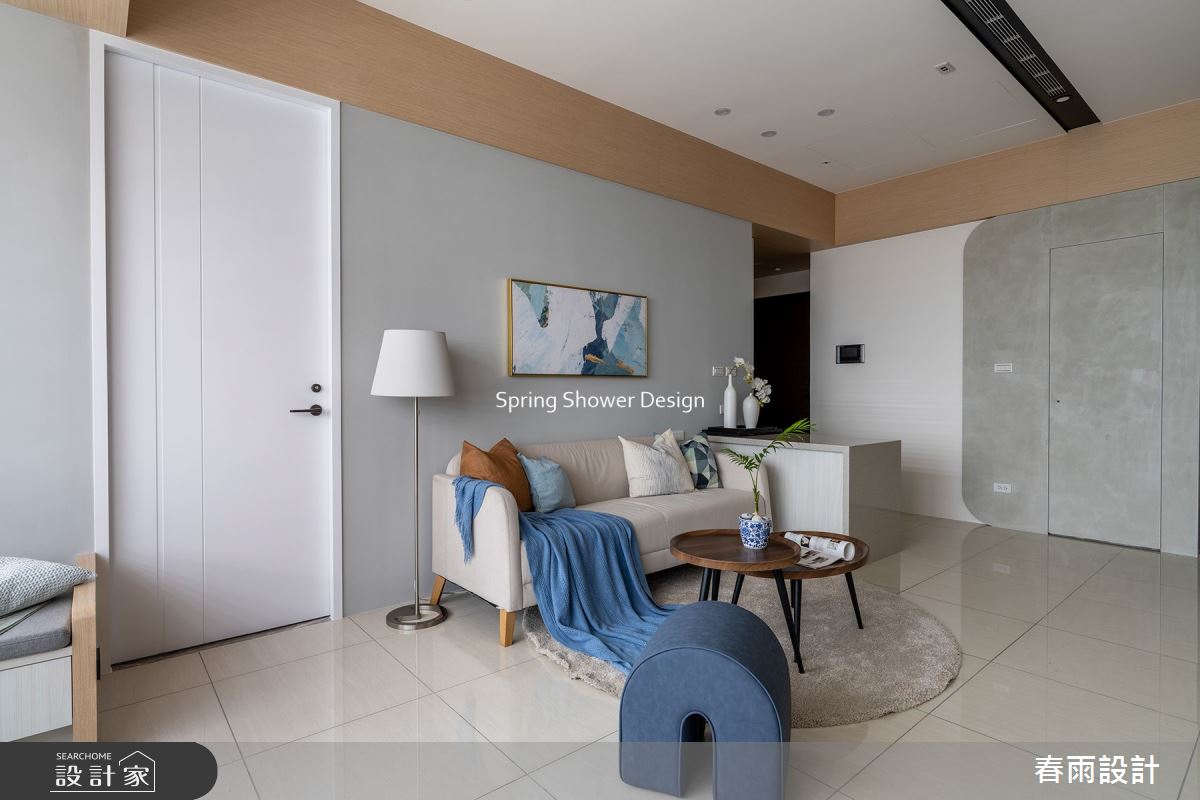 23坪新成屋(5年以下)＿現代風客廳餐廳案例圖片＿春雨設計＿春雨_197 微笑之心之10