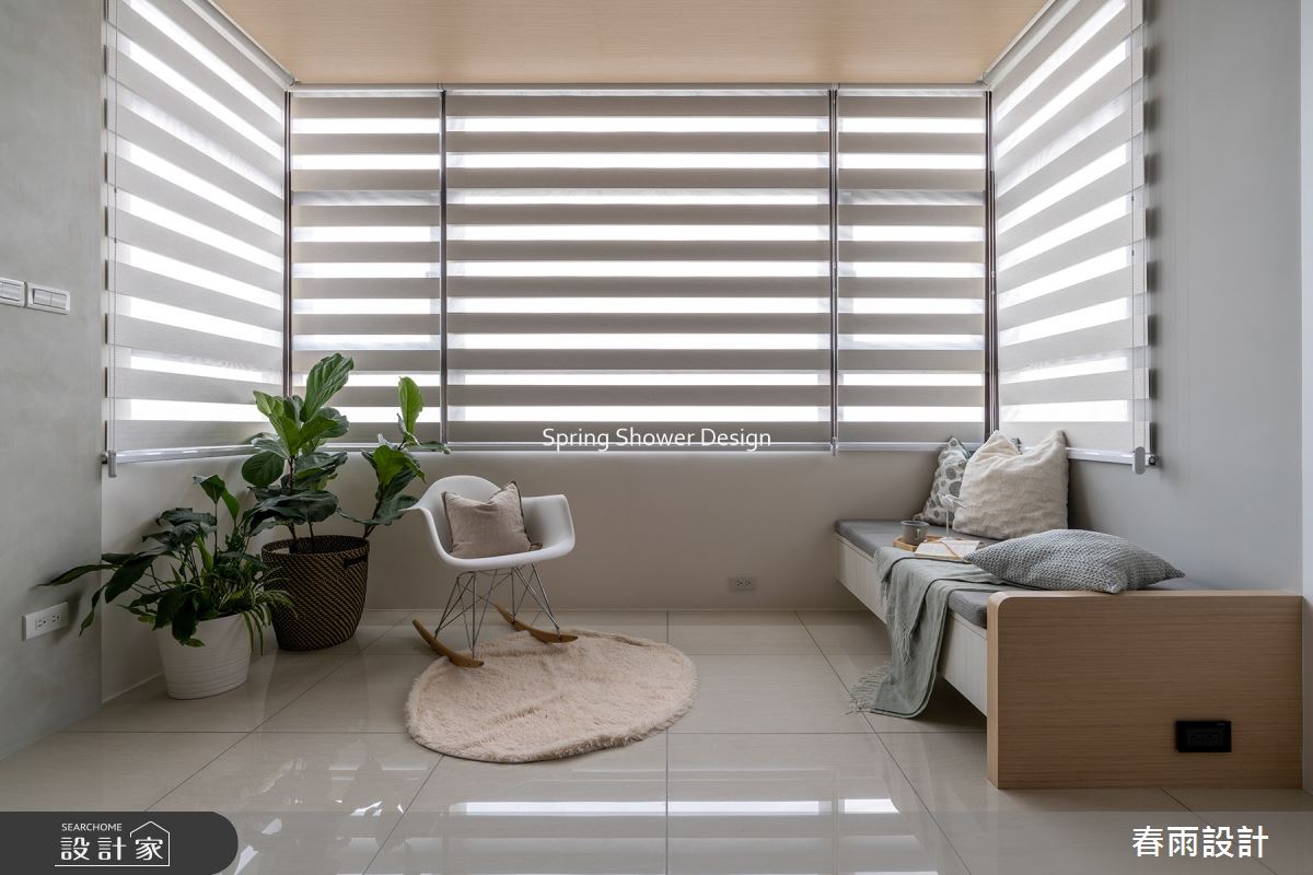 23坪新成屋(5年以下)＿現代風客廳臥榻多功能室案例圖片＿春雨設計＿春雨_197 微笑之心之14