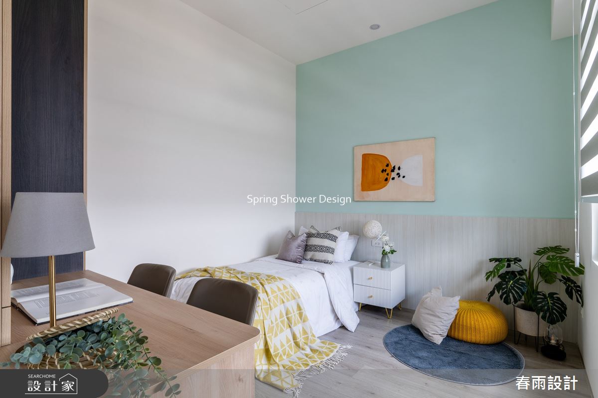23坪新成屋(5年以下)＿現代風臥室案例圖片＿春雨設計＿春雨_197 微笑之心之19