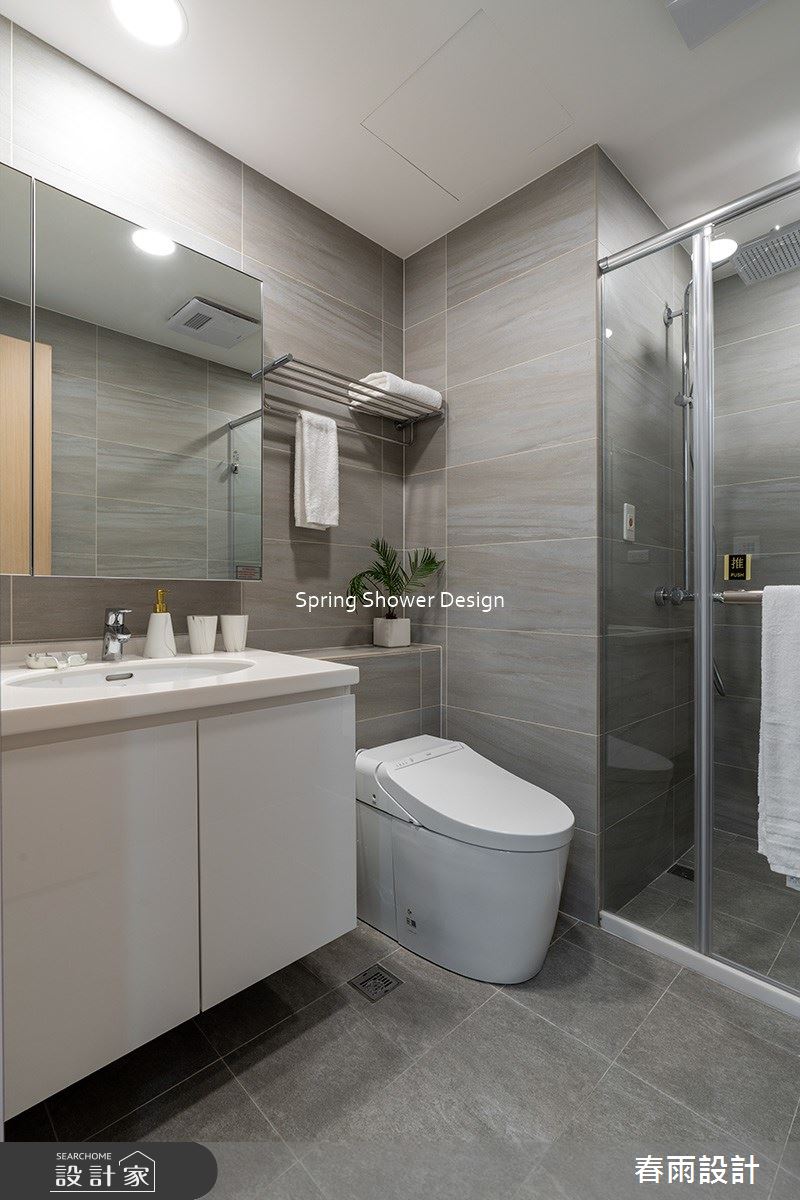 23坪新成屋(5年以下)＿現代風浴室案例圖片＿春雨設計＿春雨_197 微笑之心之25