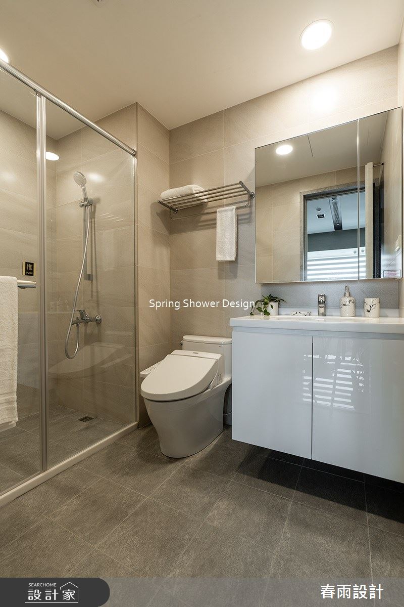 23坪新成屋(5年以下)＿現代風浴室案例圖片＿春雨設計＿春雨_197 微笑之心之26