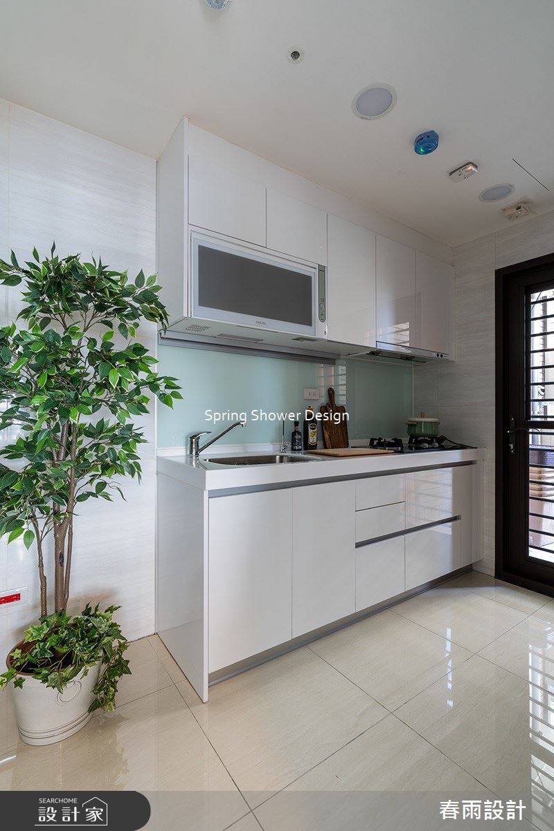 23坪新成屋(5年以下)＿現代風廚房案例圖片＿春雨設計＿春雨_197 微笑之心之7