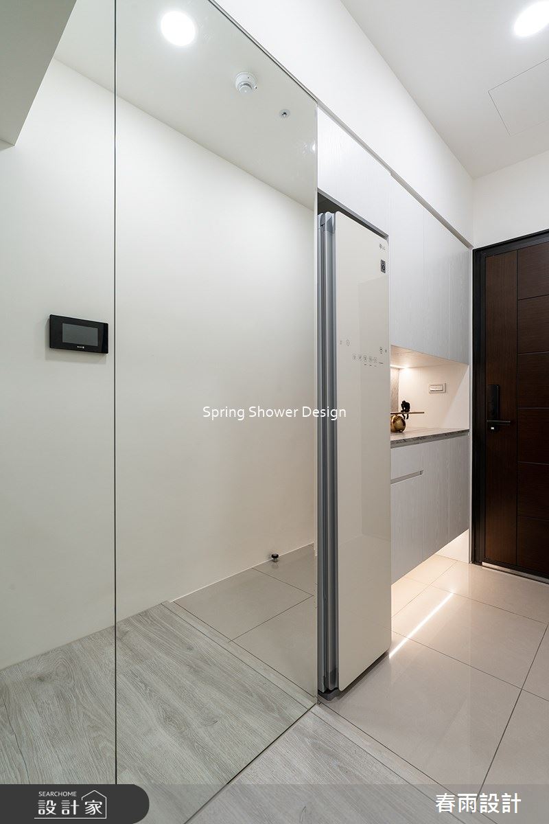 新成屋(5年以下)＿現代風玄關案例圖片＿春雨設計＿春雨_198 新月天地之2