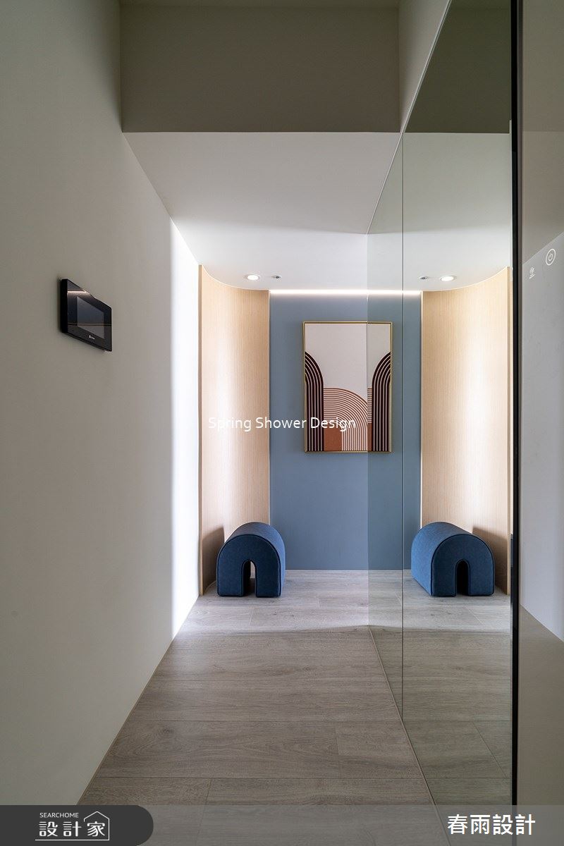 新成屋(5年以下)＿現代風玄關案例圖片＿春雨設計＿春雨_198 新月天地之3