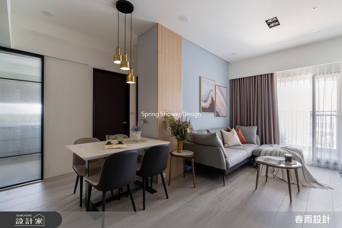 新成屋(5年以下)＿現代風客廳餐廳案例圖片＿春雨設計＿春雨_198 新月天地之5
