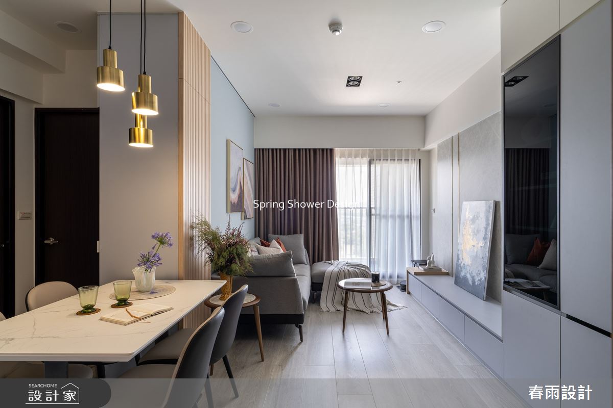 新成屋(5年以下)＿現代風客廳餐廳案例圖片＿春雨設計＿春雨_198 新月天地之8