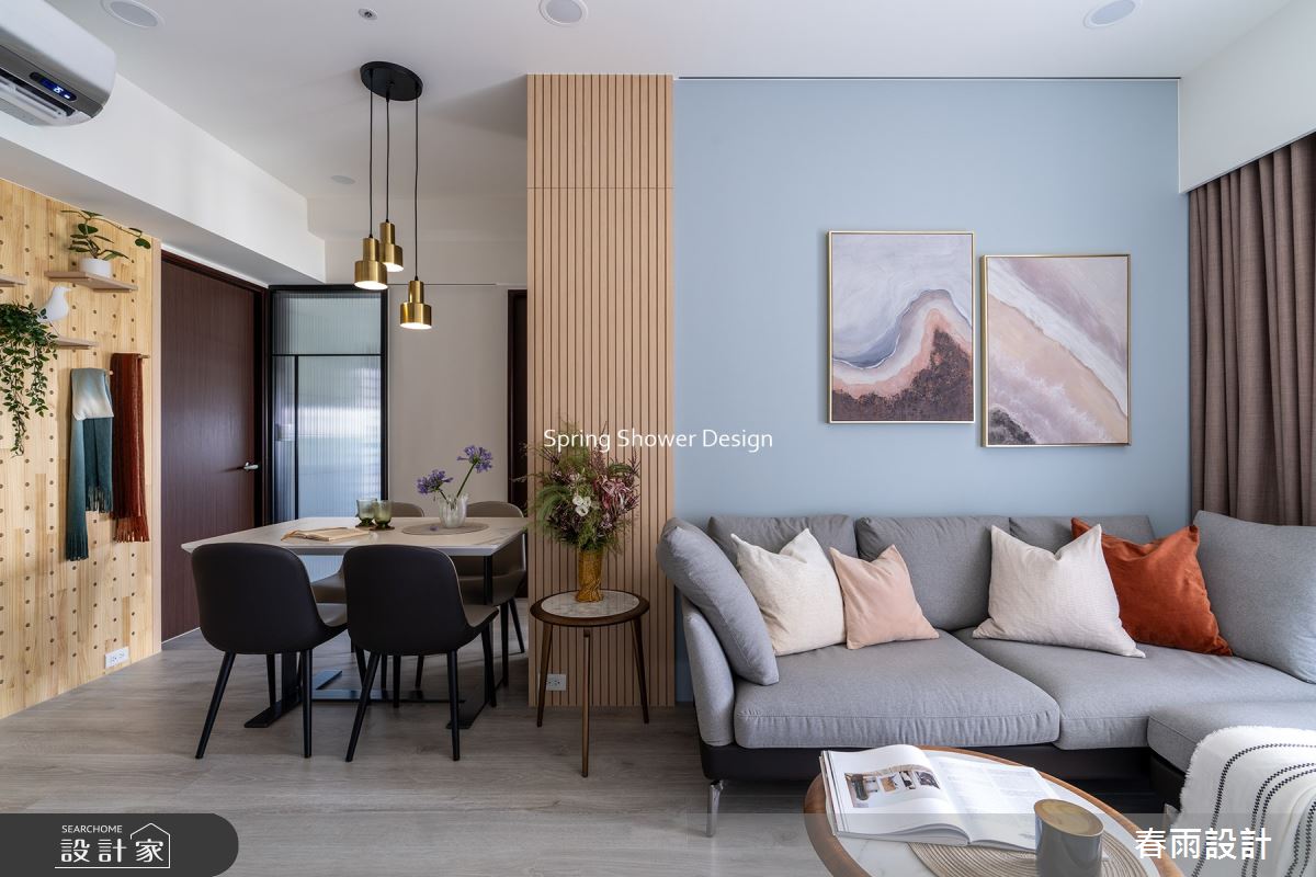 新成屋(5年以下)＿現代風客廳餐廳案例圖片＿春雨設計＿春雨_198 新月天地之12