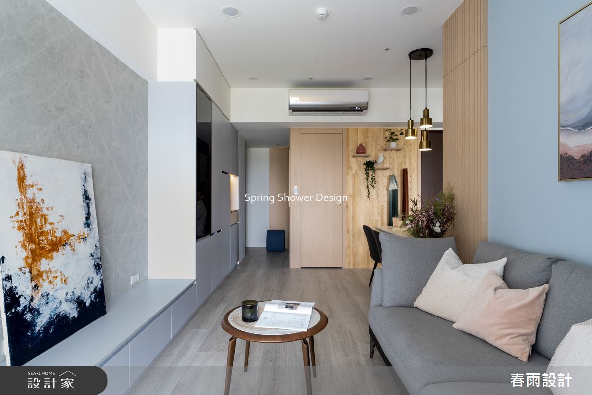 新成屋(5年以下)＿現代風客廳案例圖片＿春雨設計＿春雨_198 新月天地之14