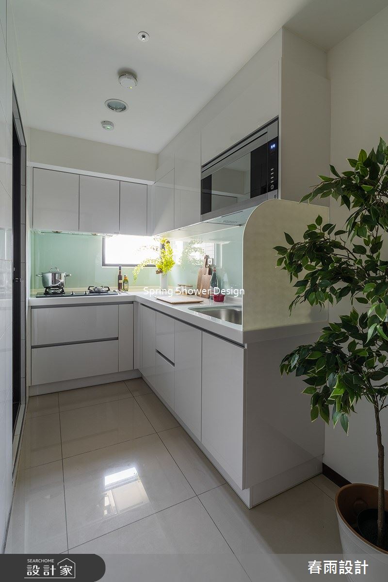 新成屋(5年以下)＿現代風廚房案例圖片＿春雨設計＿春雨_198 新月天地之20