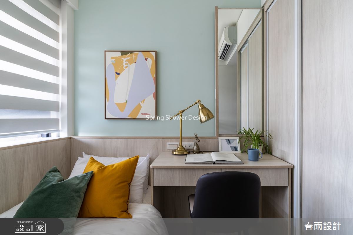 新成屋(5年以下)＿現代風臥室案例圖片＿春雨設計＿春雨_198 新月天地之31