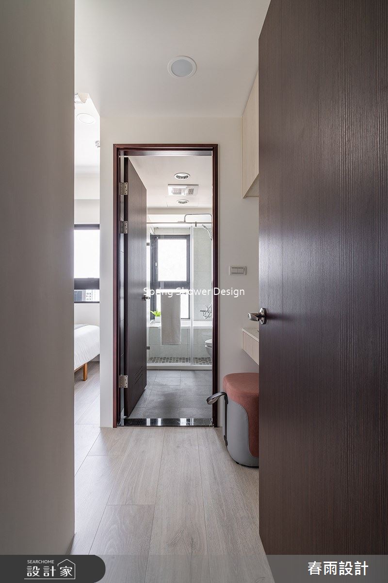 新成屋(5年以下)＿現代風臥室浴室案例圖片＿春雨設計＿春雨_198 新月天地之22