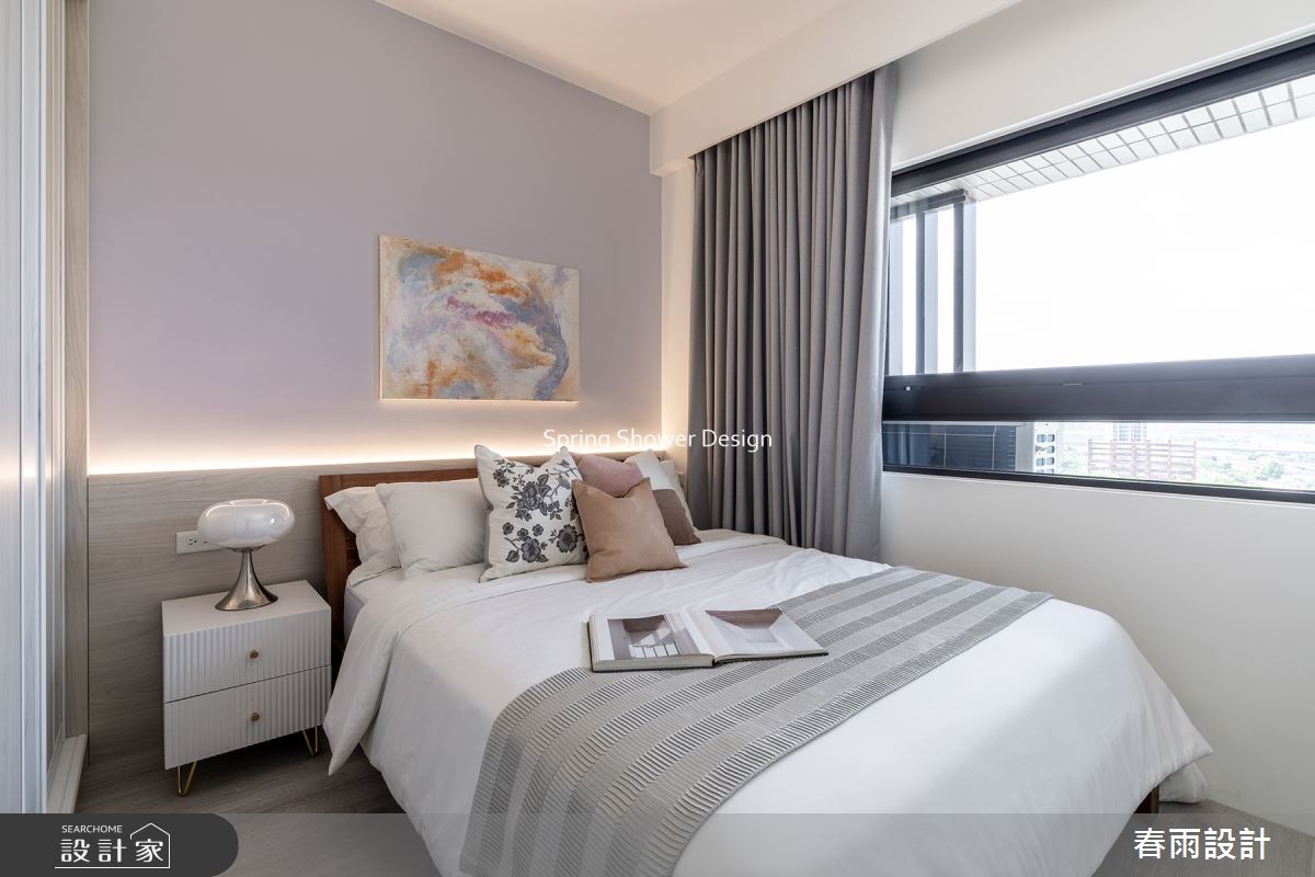 新成屋(5年以下)＿現代風臥室案例圖片＿春雨設計＿春雨_198 新月天地之24