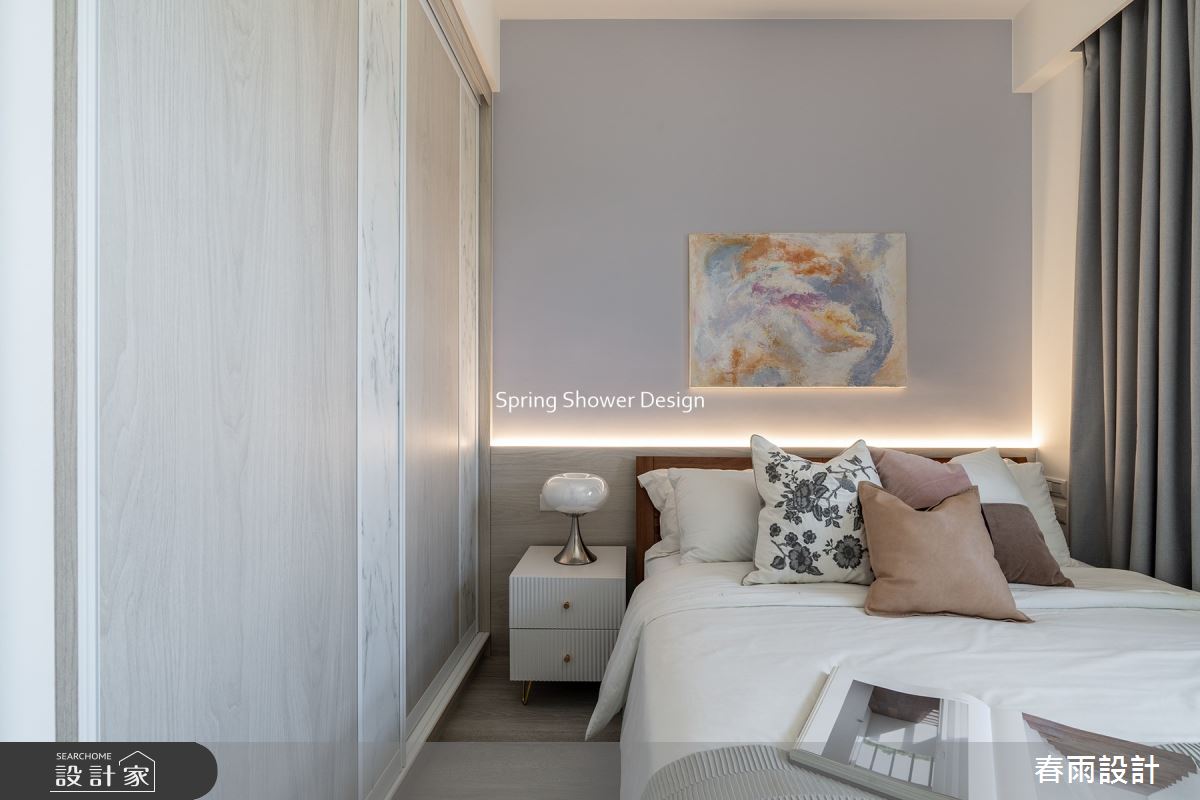 新成屋(5年以下)＿現代風臥室案例圖片＿春雨設計＿春雨_198 新月天地之25