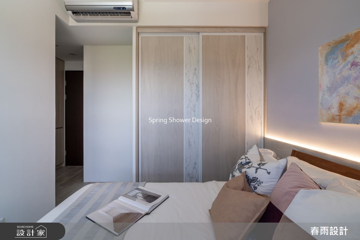 新成屋(5年以下)＿現代風臥室案例圖片＿春雨設計＿春雨_198 新月天地之26