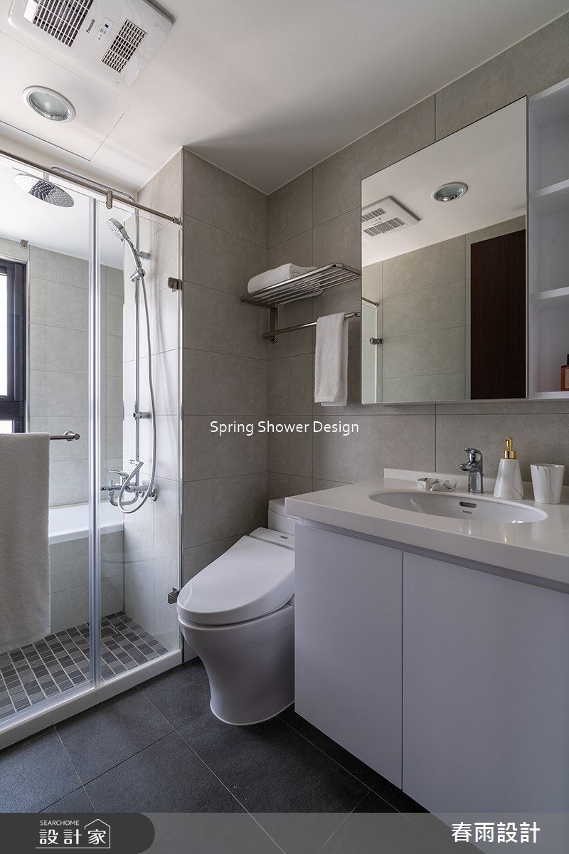 新成屋(5年以下)＿現代風浴室案例圖片＿春雨設計＿春雨_198 新月天地之23