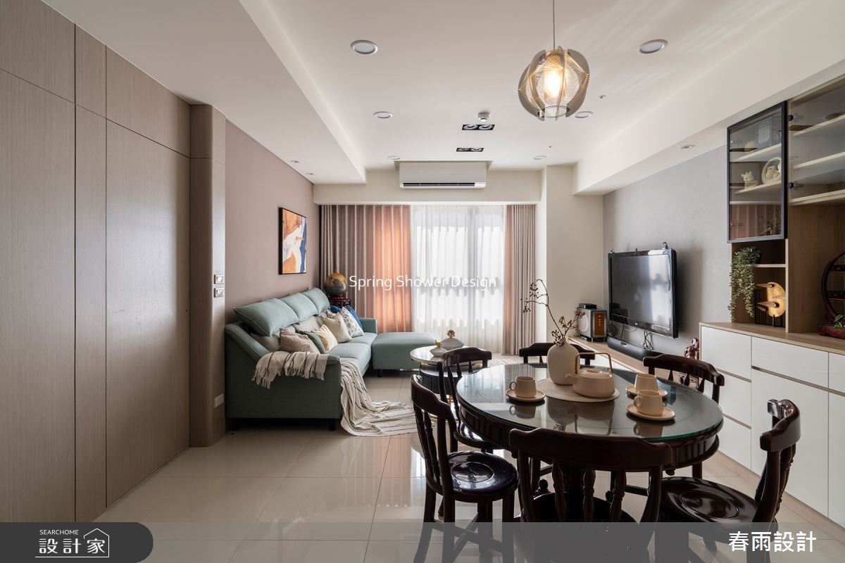 新成屋(5年以下)＿北歐風客廳餐廳案例圖片＿春雨設計＿春雨_199 甲子園之5