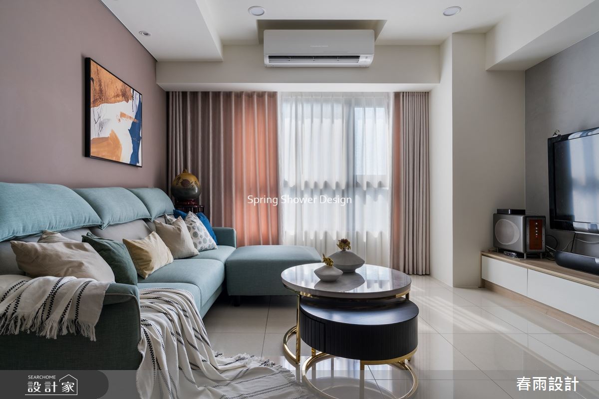 新成屋(5年以下)＿北歐風客廳案例圖片＿春雨設計＿春雨_199 甲子園之6