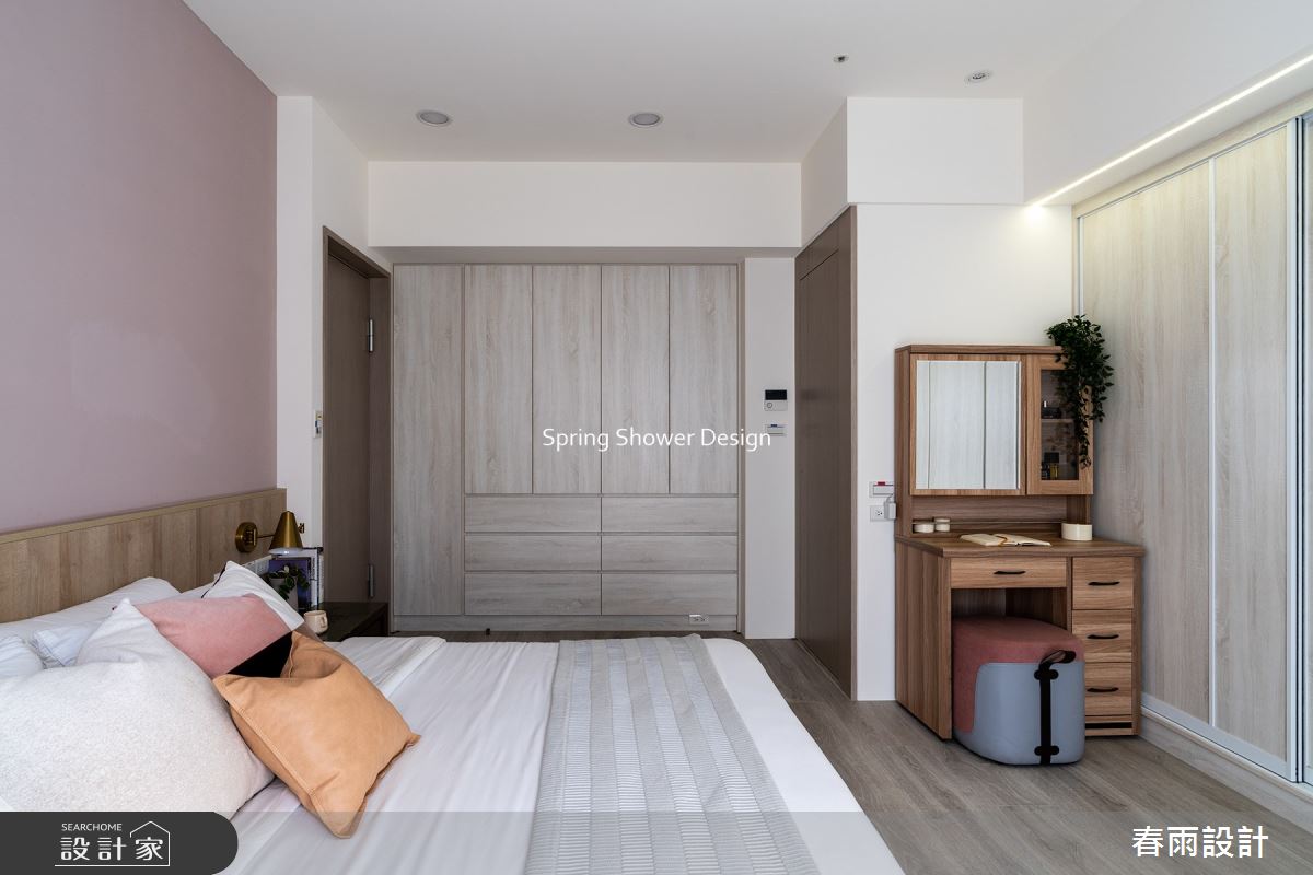 新成屋(5年以下)＿北歐風臥室案例圖片＿春雨設計＿春雨_199 甲子園之21