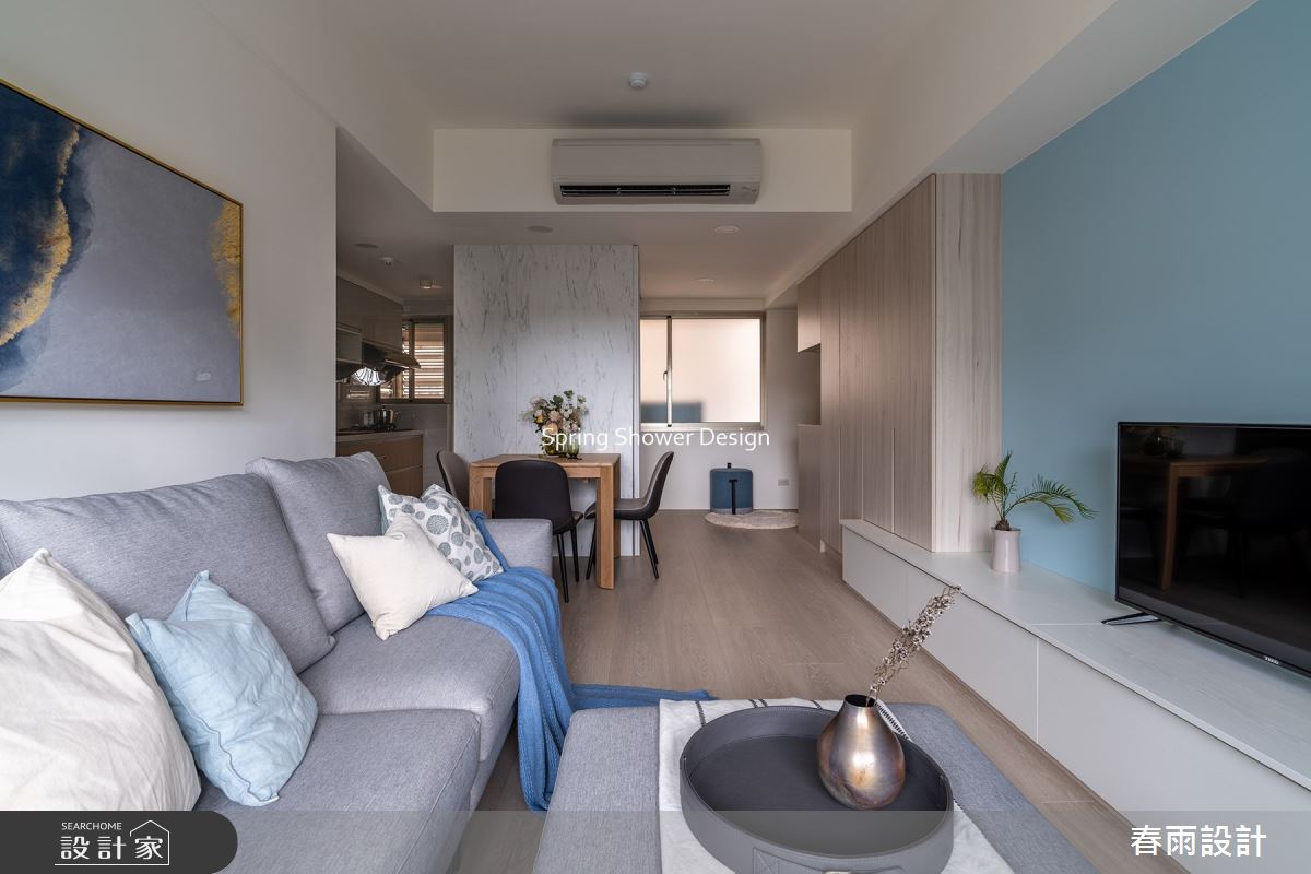 新成屋(5年以下)＿北歐風客廳餐廳案例圖片＿春雨設計＿春雨_200 辛亥路之7