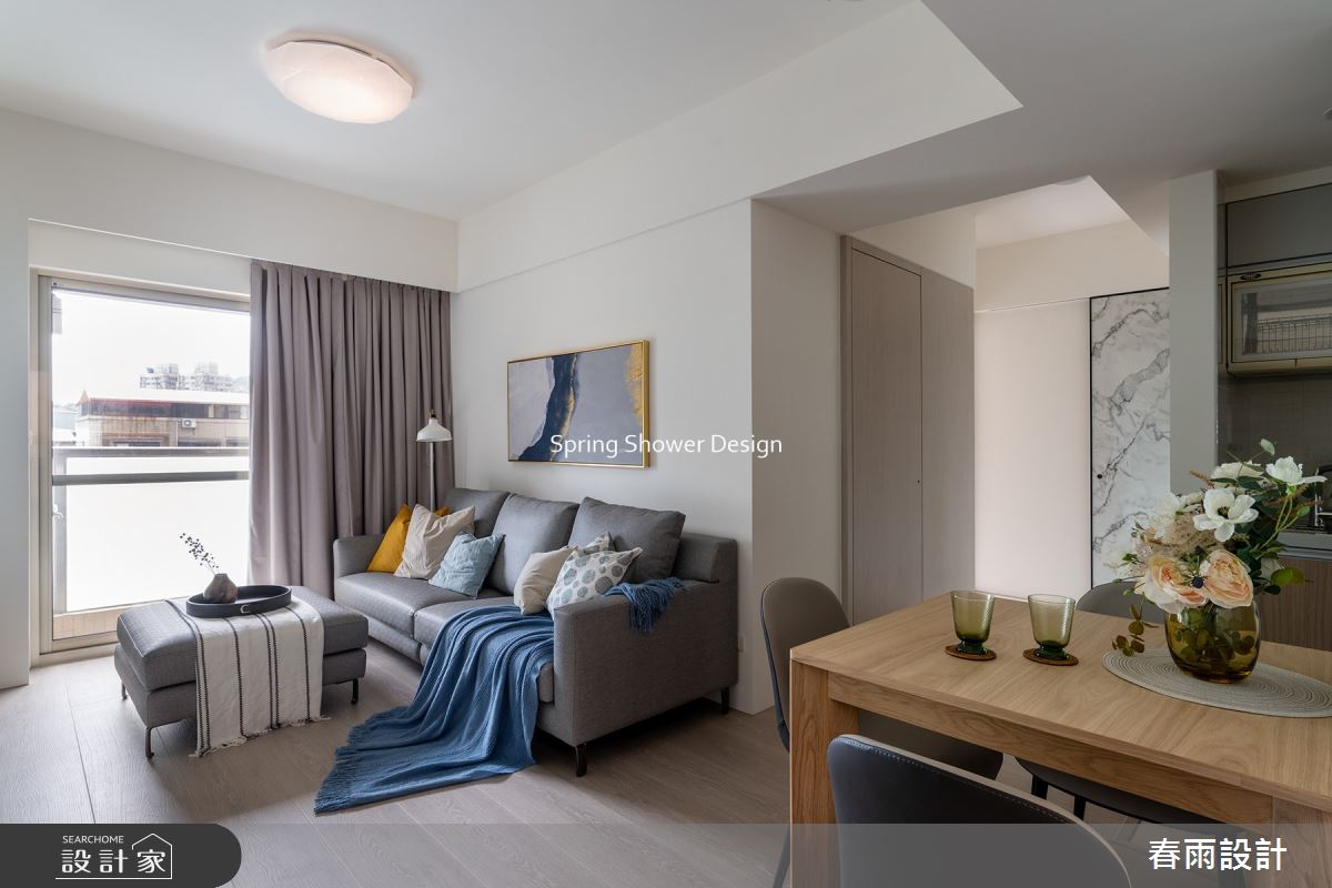 新成屋(5年以下)＿北歐風客廳餐廳案例圖片＿春雨設計＿春雨_200 辛亥路之4