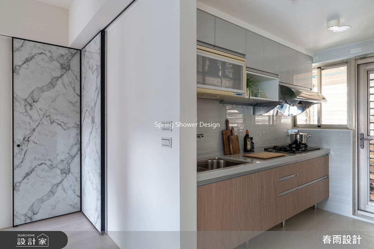 新成屋(5年以下)＿北歐風廚房案例圖片＿春雨設計＿春雨_200 辛亥路之12