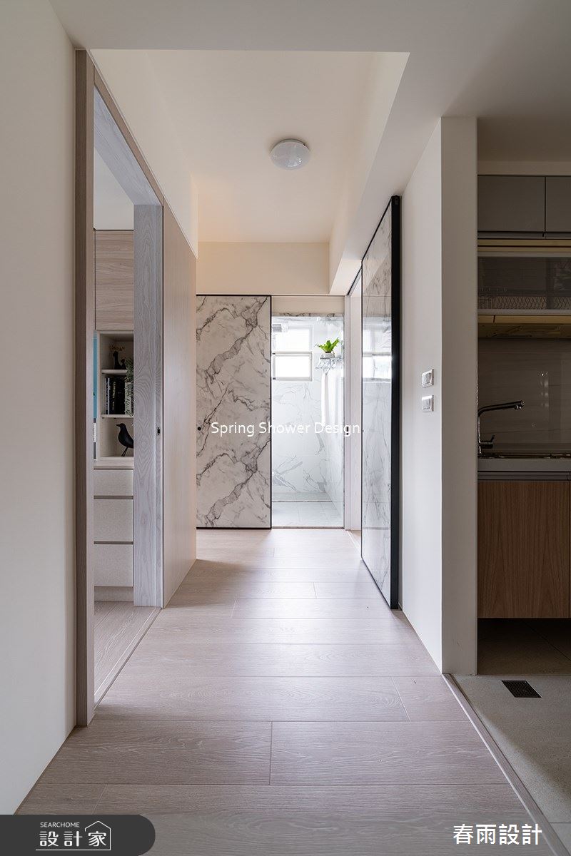 新成屋(5年以下)＿北歐風走廊案例圖片＿春雨設計＿春雨_200 辛亥路之11