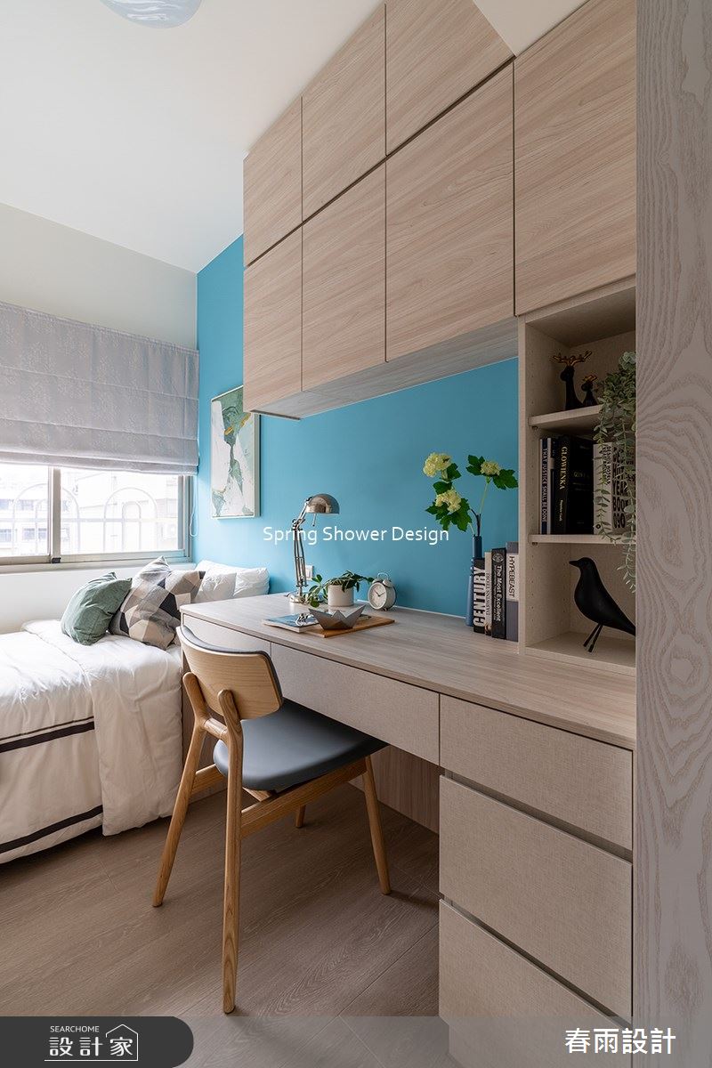 新成屋(5年以下)＿北歐風臥室案例圖片＿春雨設計＿春雨_200 辛亥路之15