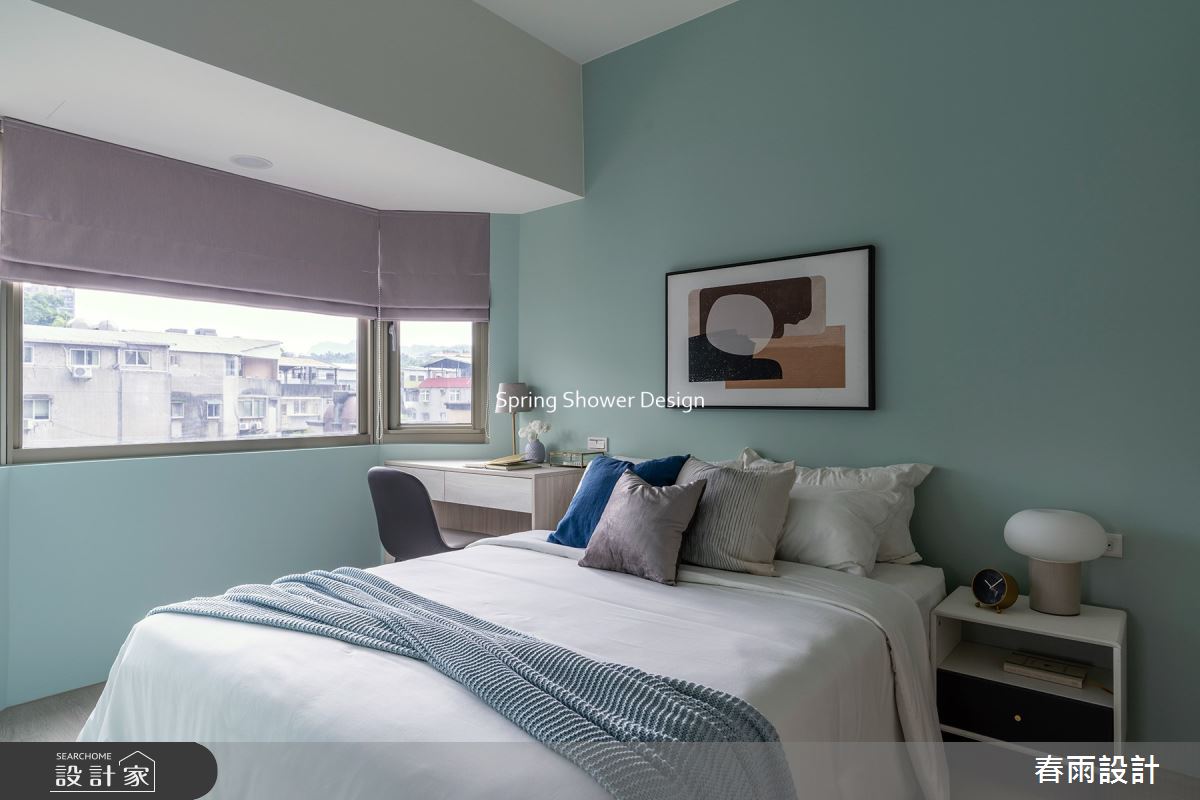 新成屋(5年以下)＿北歐風臥室案例圖片＿春雨設計＿春雨_200 辛亥路之25