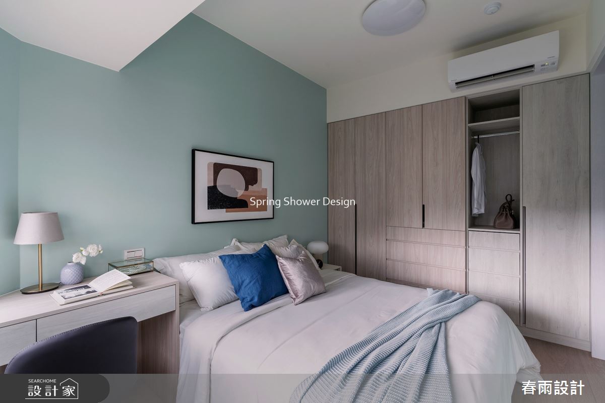 新成屋(5年以下)＿北歐風臥室案例圖片＿春雨設計＿春雨_200 辛亥路之27