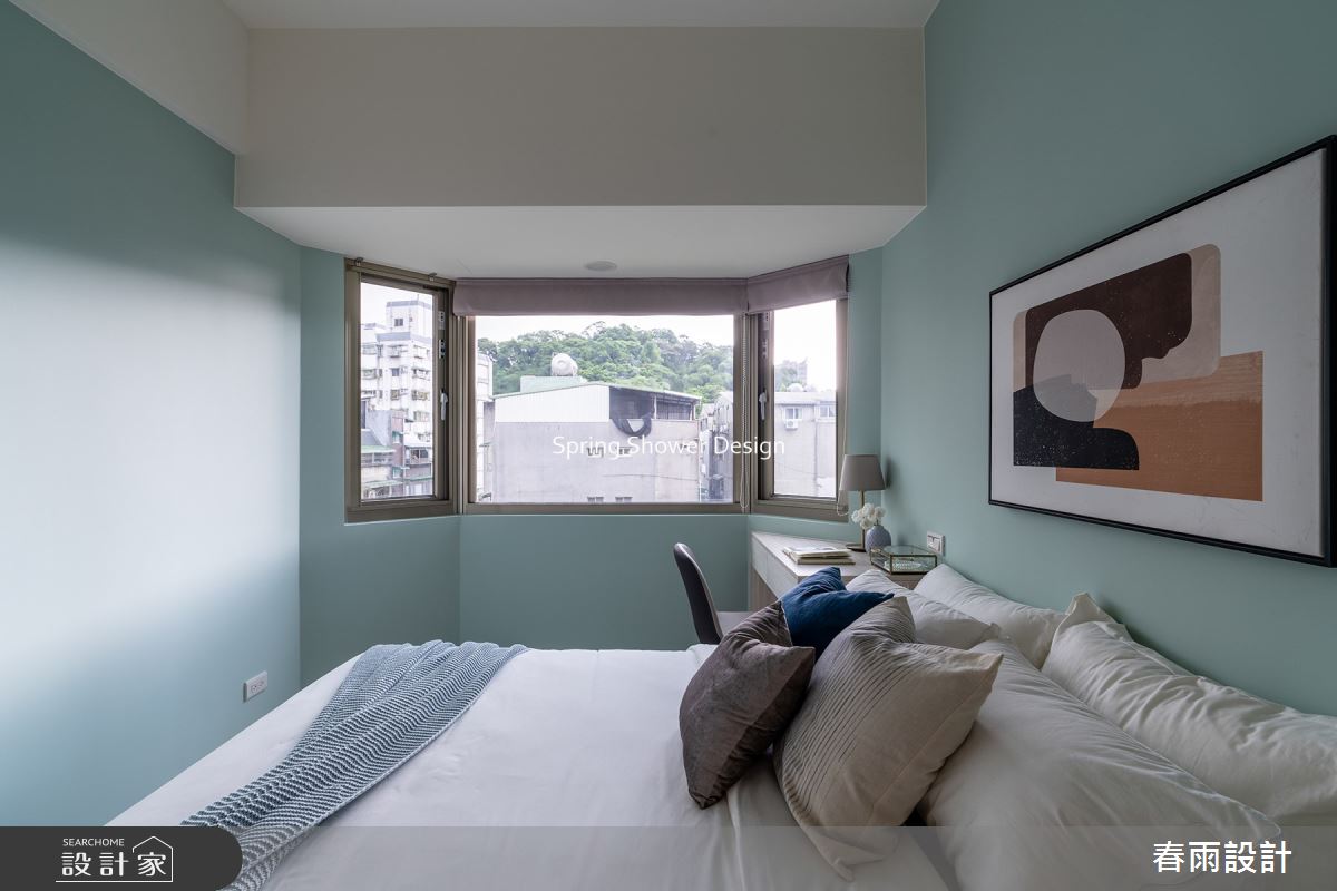 新成屋(5年以下)＿北歐風臥室案例圖片＿春雨設計＿春雨_200 辛亥路之26
