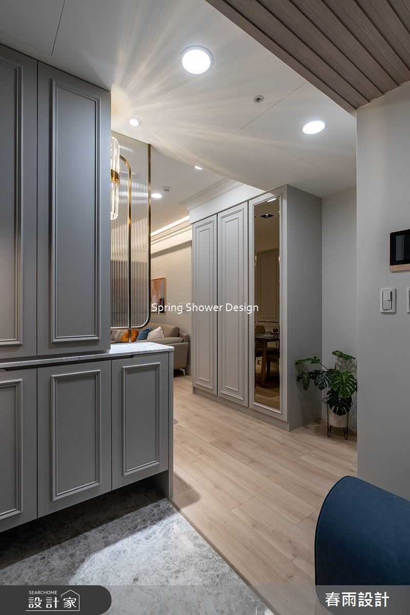 新成屋(5年以下)＿現代風玄關案例圖片＿春雨設計＿春雨_201 南方莊園2之1