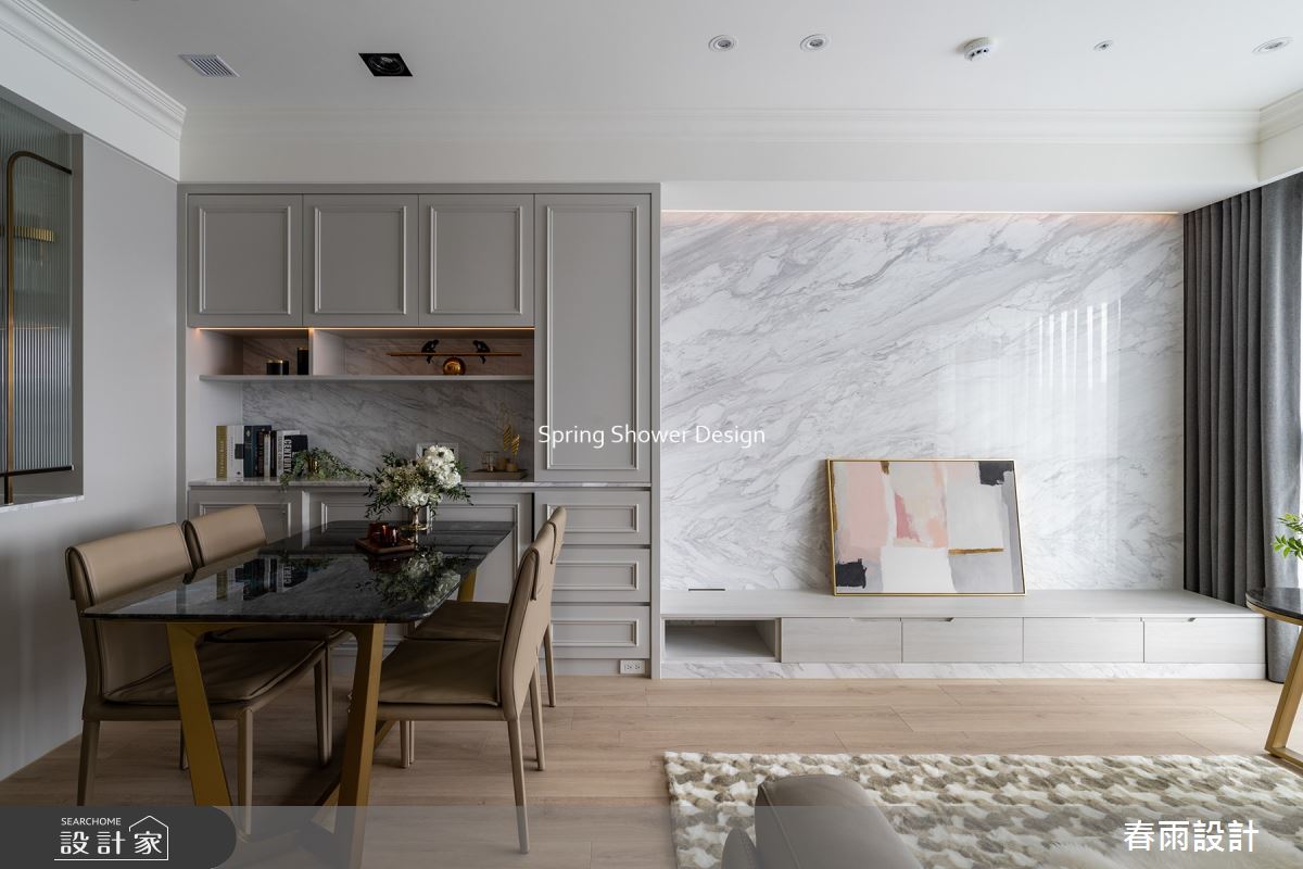 新成屋(5年以下)＿現代風客廳餐廳案例圖片＿春雨設計＿春雨_201 南方莊園2之5