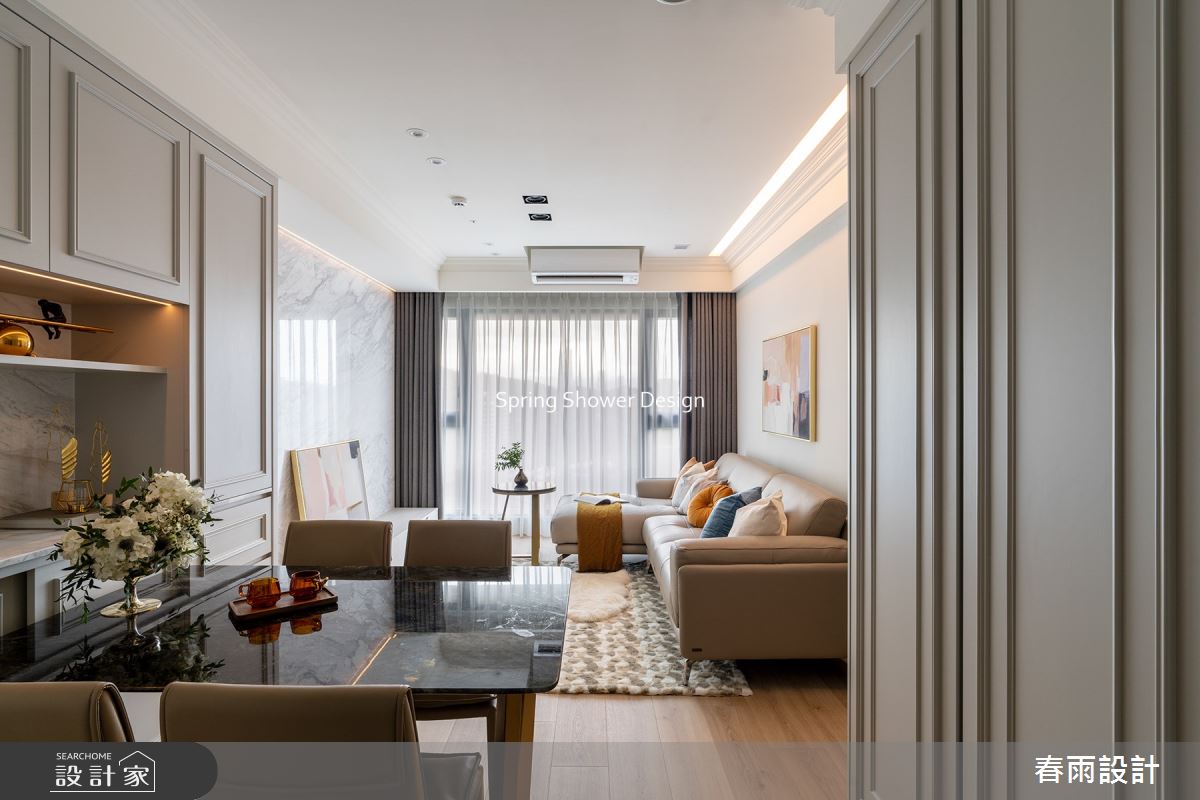 新成屋(5年以下)＿現代風客廳餐廳案例圖片＿春雨設計＿春雨_201 南方莊園2之4