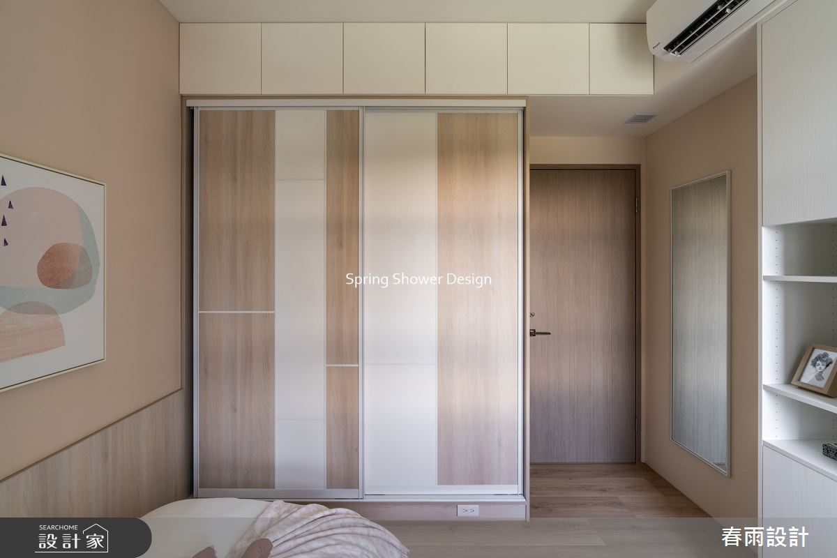 新成屋(5年以下)＿現代風臥室案例圖片＿春雨設計＿春雨_201 南方莊園2之28