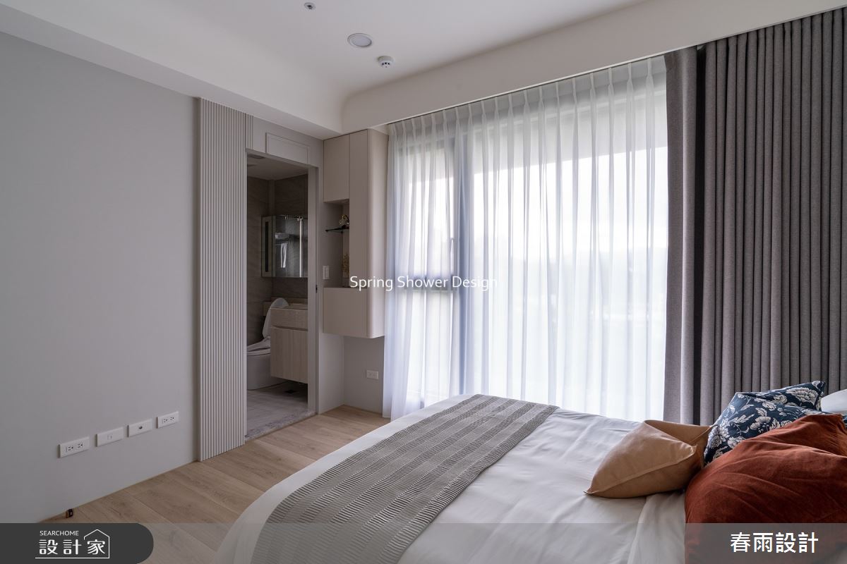 新成屋(5年以下)＿現代風臥室案例圖片＿春雨設計＿春雨_201 南方莊園2之19
