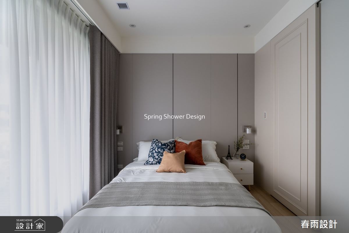新成屋(5年以下)＿現代風臥室案例圖片＿春雨設計＿春雨_201 南方莊園2之15