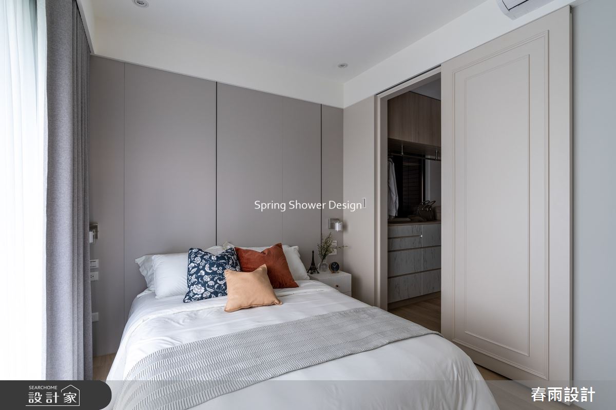 新成屋(5年以下)＿現代風臥室更衣間案例圖片＿春雨設計＿春雨_201 南方莊園2之16