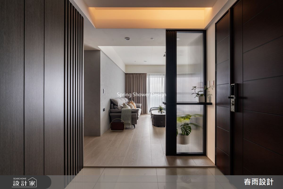 新成屋(5年以下)＿現代風玄關客廳案例圖片＿春雨設計＿春雨_202 長虹天際之2