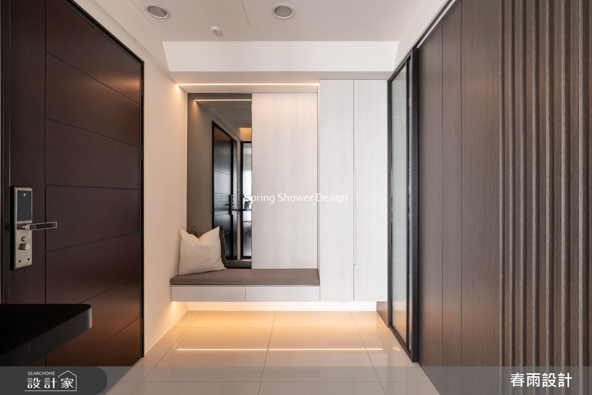 新成屋(5年以下)＿現代風玄關案例圖片＿春雨設計＿春雨_202 長虹天際之3